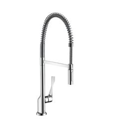keukenmengkraan Hansgrohe blad/kraangat tweegreeps chroom Axor Citterio