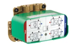 inbouwdeel inbouwmengkraan Axor thermostatisch