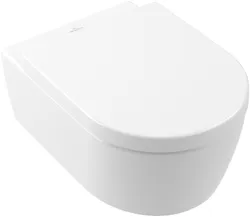 Wandwc, Villeroy & Boch Avento, diep, open spoelrand, 37x53mm, wit