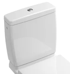 Closetreservoir, Villeroy & Boch O.novo, wit, twee hoeveelheden, laag