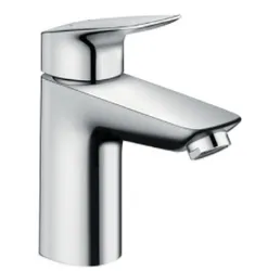 Wastafelmengkraan, Hansgrohe Logis 100, eengreeps, chroom