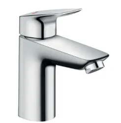 Wastafelmengkraan, Hansgrohe Logis 100 Coolstart, eengreeps, chroom