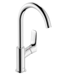 Wastafelmengkraan, Hansgrohe, eengreeps, chroom