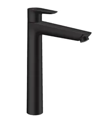 Wastafelmengkraan, Hansgrohe Talis, eengreeps, zwart