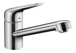 keukenmengkraan Hansgrohe blad/kraangat eengreeps chroom