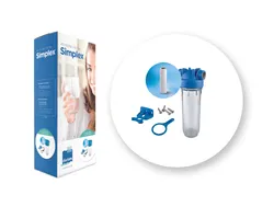 Leidingwaterfilter (inbouw), Durlem, 3/4", 8bar