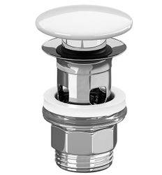VB 8L033401 AFVOERPLUG CLIC-CLAC WIT V&B