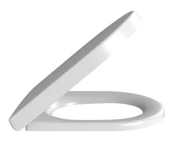 WC-zitting, Villeroy & Boch Omnia architectura, wit, scharnier vertragend, met snelbevestiging zitting, duroplast