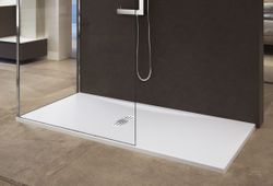 Receveur de douche, Novellini Custom, 1800x900mm, blanc, plastique
