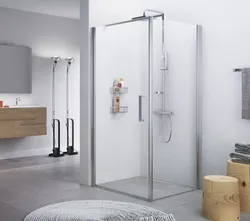 Zijwand douche, Novellini Giada G+F, 1950x930mm, chroom, antikalkbehandeling