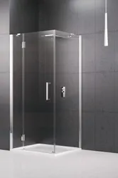 NOVELLINI LOUVNF90-1K N F 90 VERST. 86.5-89.5CM HELDER GLAS CHROOM