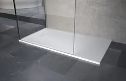 Douchebak, Novellini, 1200x900mm, wit, kunststof