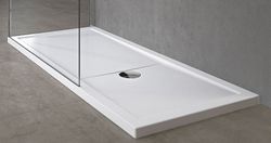 Douchebak, Novellini New Olympic, 800x800mm, wit, kunststof