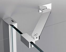 NOVELLINI R80LOU250K MUURSTEUN LOUVRE 250 MM CHROOM