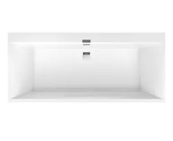 Bad, Villeroy & Boch Squaro Edge, wit, L:1800mm, rechthoekig