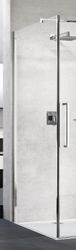 paroi latérale de douche Novellini Young 2.0 chromé traitement anticalcaire G+F/2GS+F