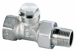 Radiatorretourkraan, IMI Heimeier Regulux, 3/4"-3/4", binnendraad/buitendraad