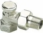 Radiatorretourkraan, IMI Heimeier Regutec, 3/8"-3/8", binnendraad/buitendraad