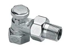 Radiatorretourkraan, IMI Heimeier Regutec, 1/2"-1/2", binnendraad/buitendraad
