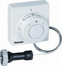 Radiatorthermostaatknop, IMI Heimeier F, M30 x 1,5, wit, 0 - 27°C, 2m