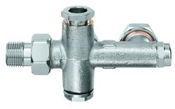 Duolux 50 tweepijps haaks DN15 R3/4 heimeier