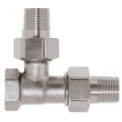 Bypass T-stuk DN15 G1/2 staartstuk DN15 heimeier
