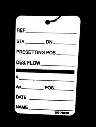 Accessoires STAD/STAF Etiquette