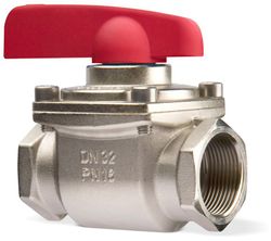 Robinet à boisseau sphérique droit à passage intégral, 1/2" filetage intérieur-filetage intérieur, PN16, IMI Heimeier TA 900 iSi