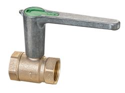 Robinet à boisseau sphérique droit à passage intégral, 1/2" filetage intérieur-filetage intérieur, PN16, IMI Heimeier TA 500 Globo