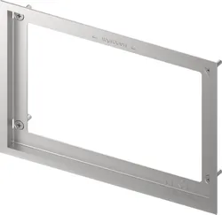 TECE WC-afdekframe voor WC-inbouwframe geborsteld metaal TECE