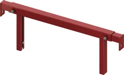 telescoopbevestiging voor inbouwframes TECE