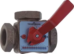 driewegmengkraan Tempolec DS G3 1" kvs:17m3/h messing binnendraad