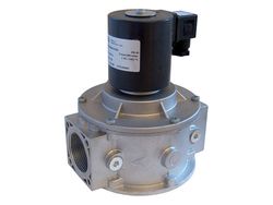 gasmagneetklep met automatische terugstelling 230V AC NC 2 - 0,2 BAR tempolec