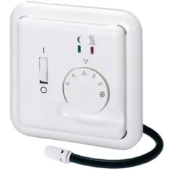 Thermostaat vloerverwarming + begrenzer 230V 50HZ 5-30/20-50gr 1NO 16A Tempolec
