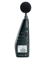 testo 816-1 geluidsmeter IEC 61672-1 klasse 2 incl. windbeschermer + PC-software