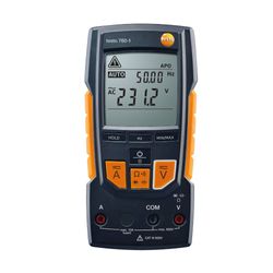 testo 760-1, multimeter incl. batterijen en 1 set meetkabels testo