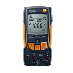 testo 760-3, TRMS multimeter incl. batterijen en 1 set meetkabels testo