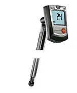 testo 405-V1 mini-luchtsnelheidsmeter met kanaalhouder