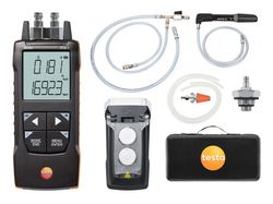 Testo 512-1 Jeu de conduites de gaz pour contrôle  d'étanchéité Manomètre différentiel numér. - Testo