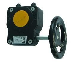 Wormwielkast voor afsluiters, Syveco, messing