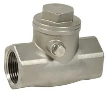 Terugslagklep, Sferaco 320, 1/4", inox, binnendraad