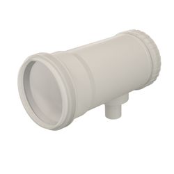 accessoire simple paroi pour conduit de fumées à 1 raccordement Ubbink Rolux Ø110mm