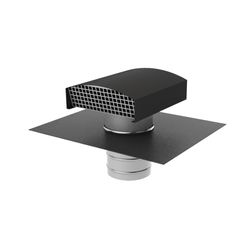 Ventilatie dakdoorvoer, Ubbink Ruimte ventilatie Ubvent, 200mm, 372mm