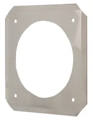afdekrozet rookgas/luchttoevoerbuis Ubbink