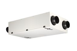 WTW-unit, Ubbink Ubiflux, F300, 300m3/h, D=150mm, 2 linkse en 2 rechtse aansluitingen