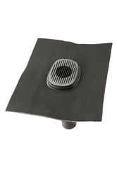 dakdoorvoerpan Ubbink Ø110mm zwart kunststof UB-R1-110