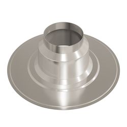 solin Ubbink Ø135mm convient pour toit plat aluminium circulaire