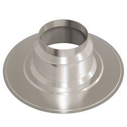 solin Ubbink Ø135mm convient pour toit plat aluminium circulaire