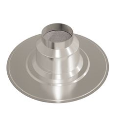 solin Ubbink Ø110mm convient pour toit plat aluminium circulaire