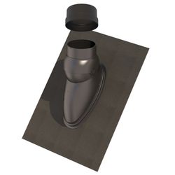 solin Ubbink Ubiflex noir rectangulair 30-45° Signo Pan